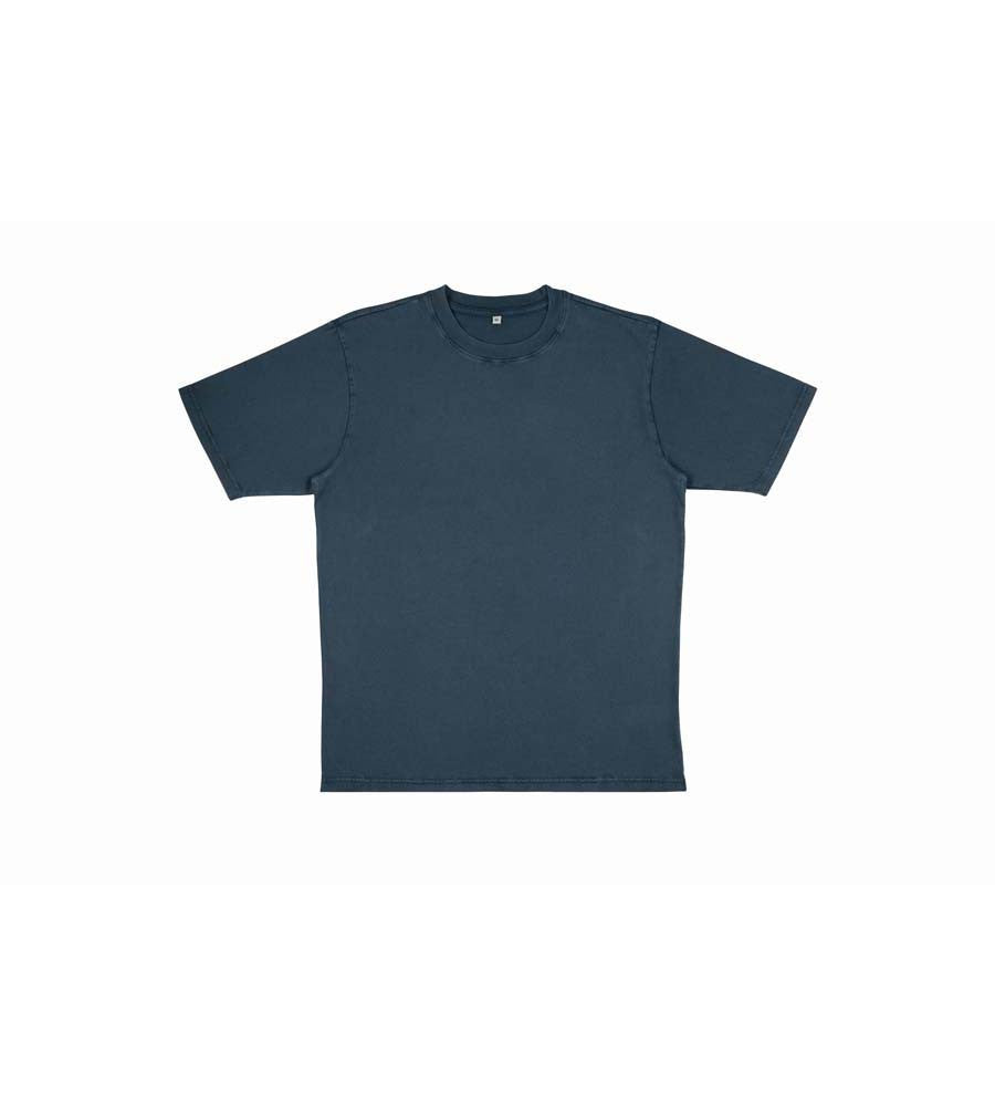 EarthPositive Unisex Oversized Heavy T-Shirt | STONE WASH DENIM